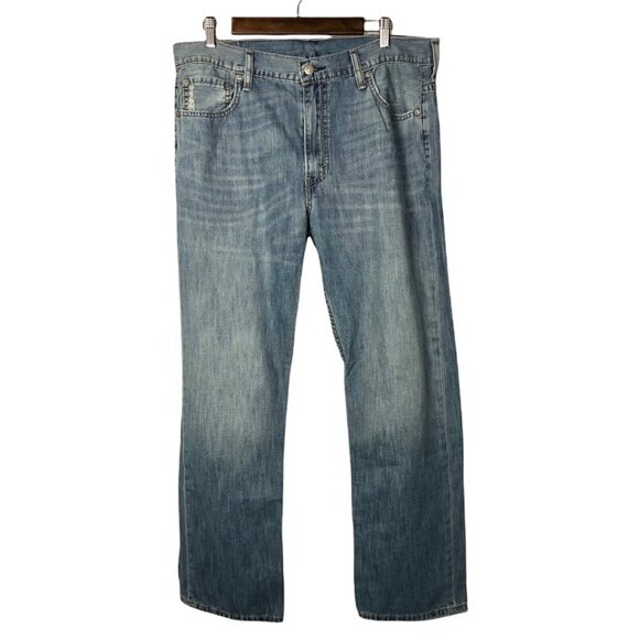Levi's Other - Levi's 569 Straight Leg Dark Wash Denim Jeans 36 X 32